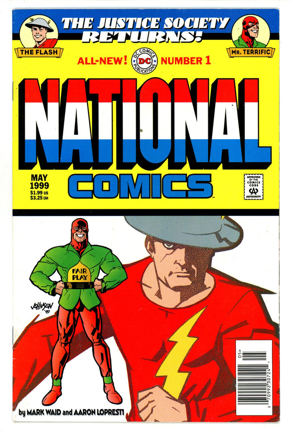 National Comics 1 VG- (3.5) (1999) Newsstand
