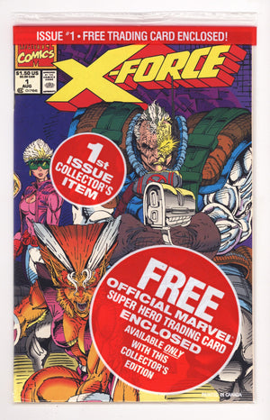 X-Force Vol 1 1 High Grade Cable Card Negative UPC (1991) Sealed