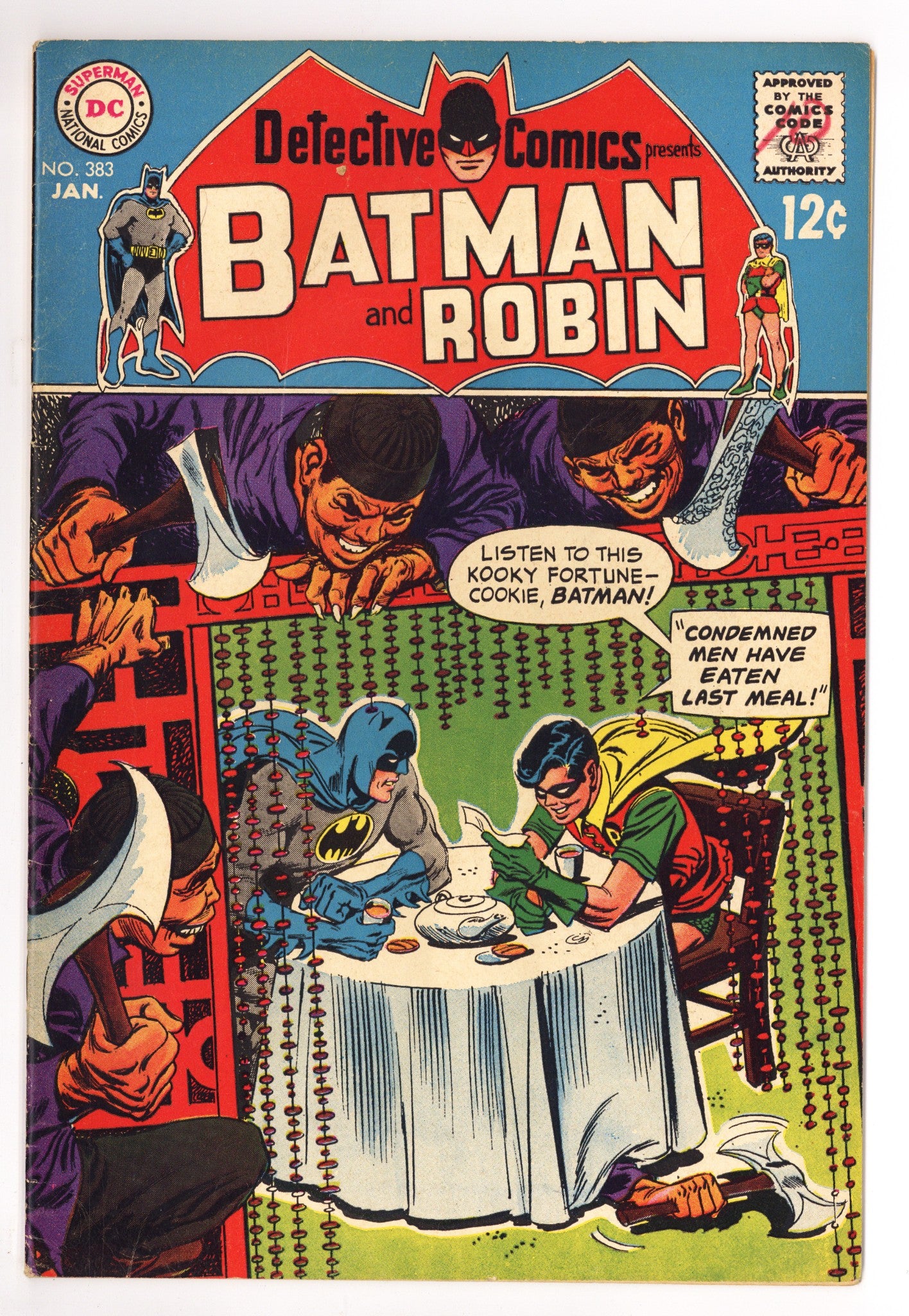 Detective Comics Vol 1 383 VG/FN (5.0) (1969) 
