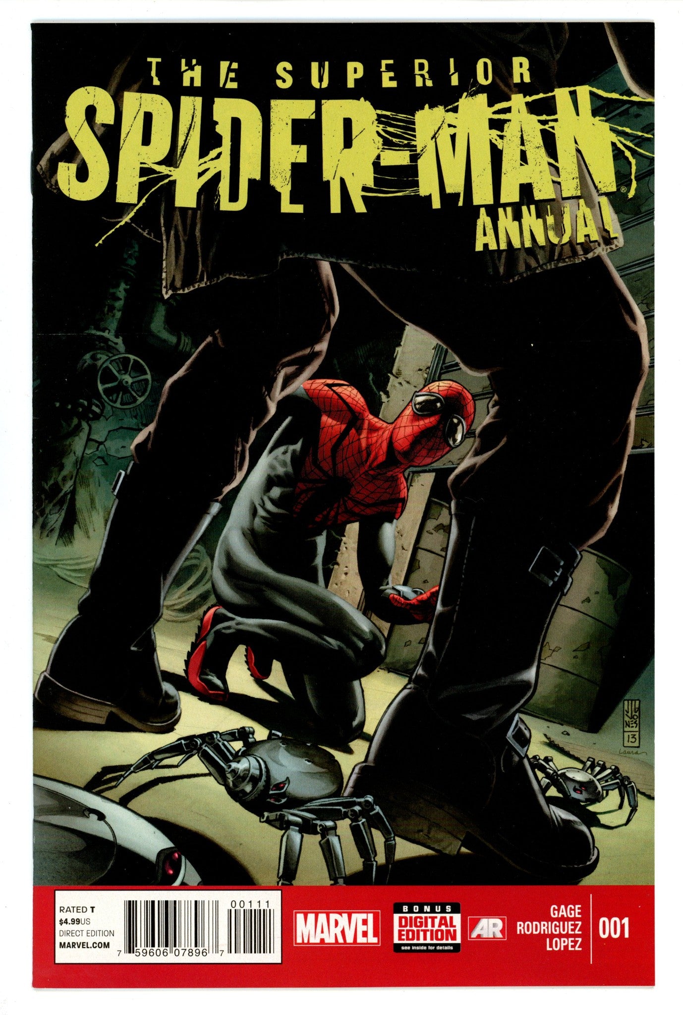 Superior Spider-Man Annual Vol 1 1Very Low Grade,Low Grade,Mid Grade,High Grade(2014)