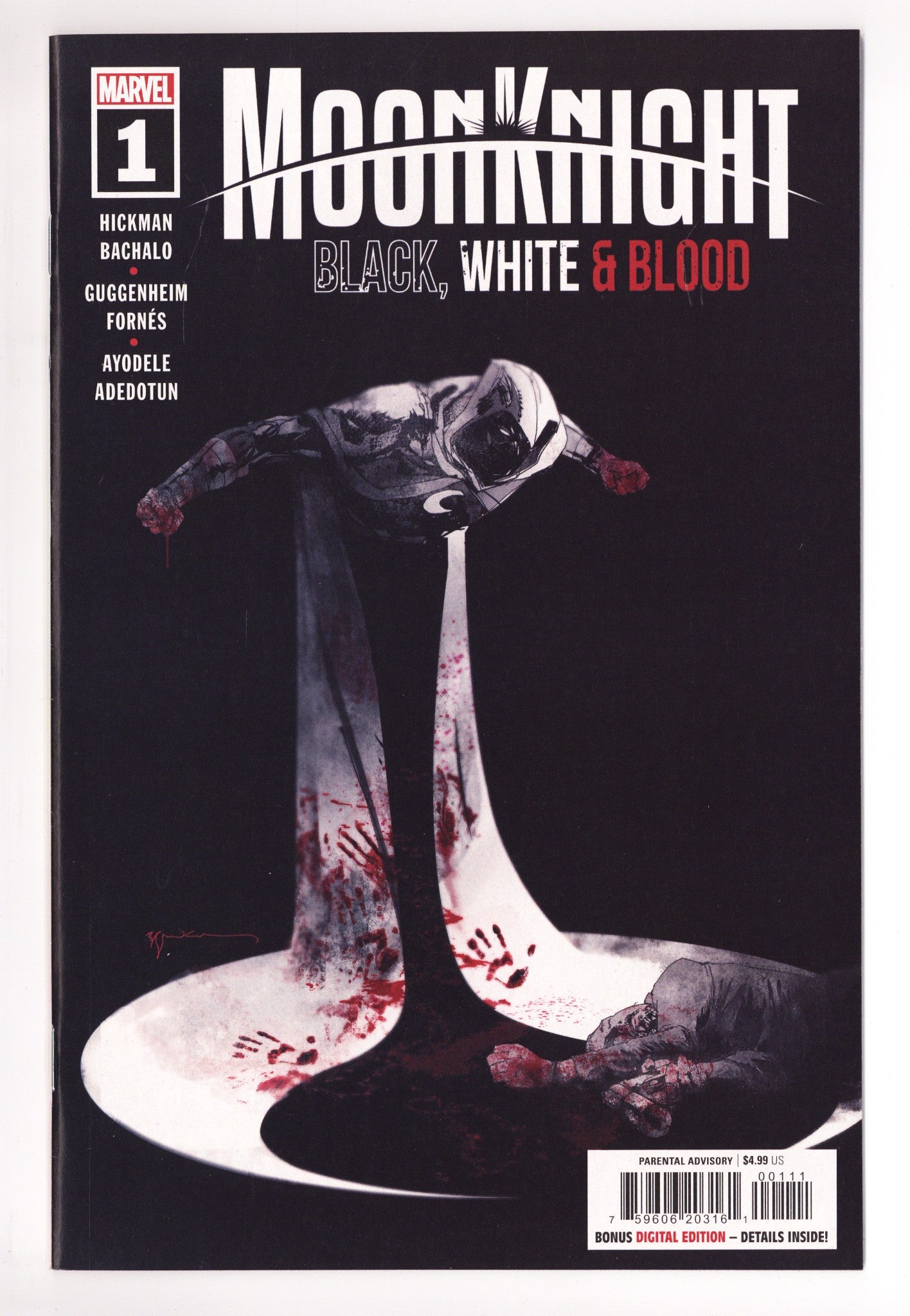 Moon Knight: Black, White & Blood 1 High Grade (2022) 
