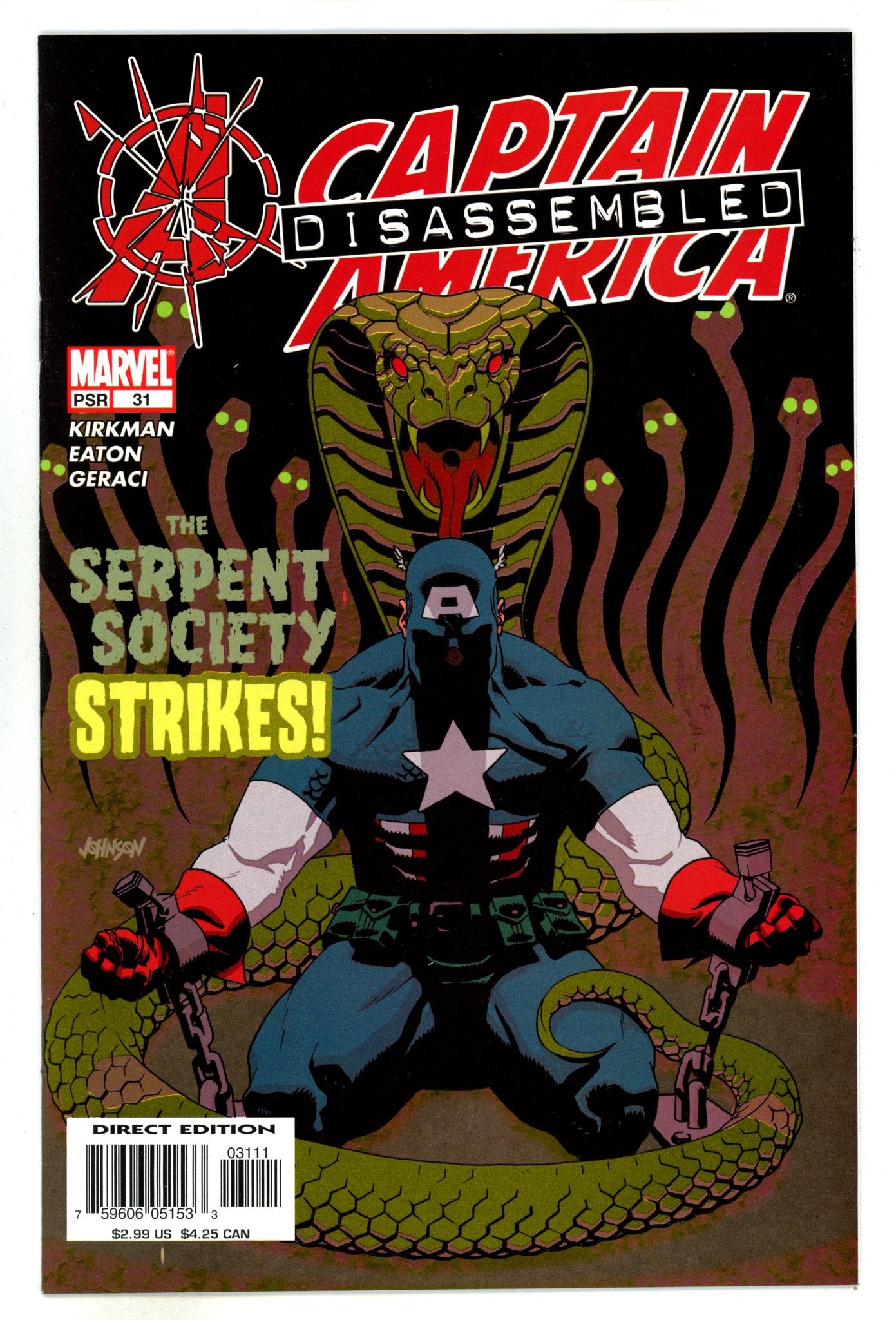 Captain America Vol 4 31 High Grade (2004) 