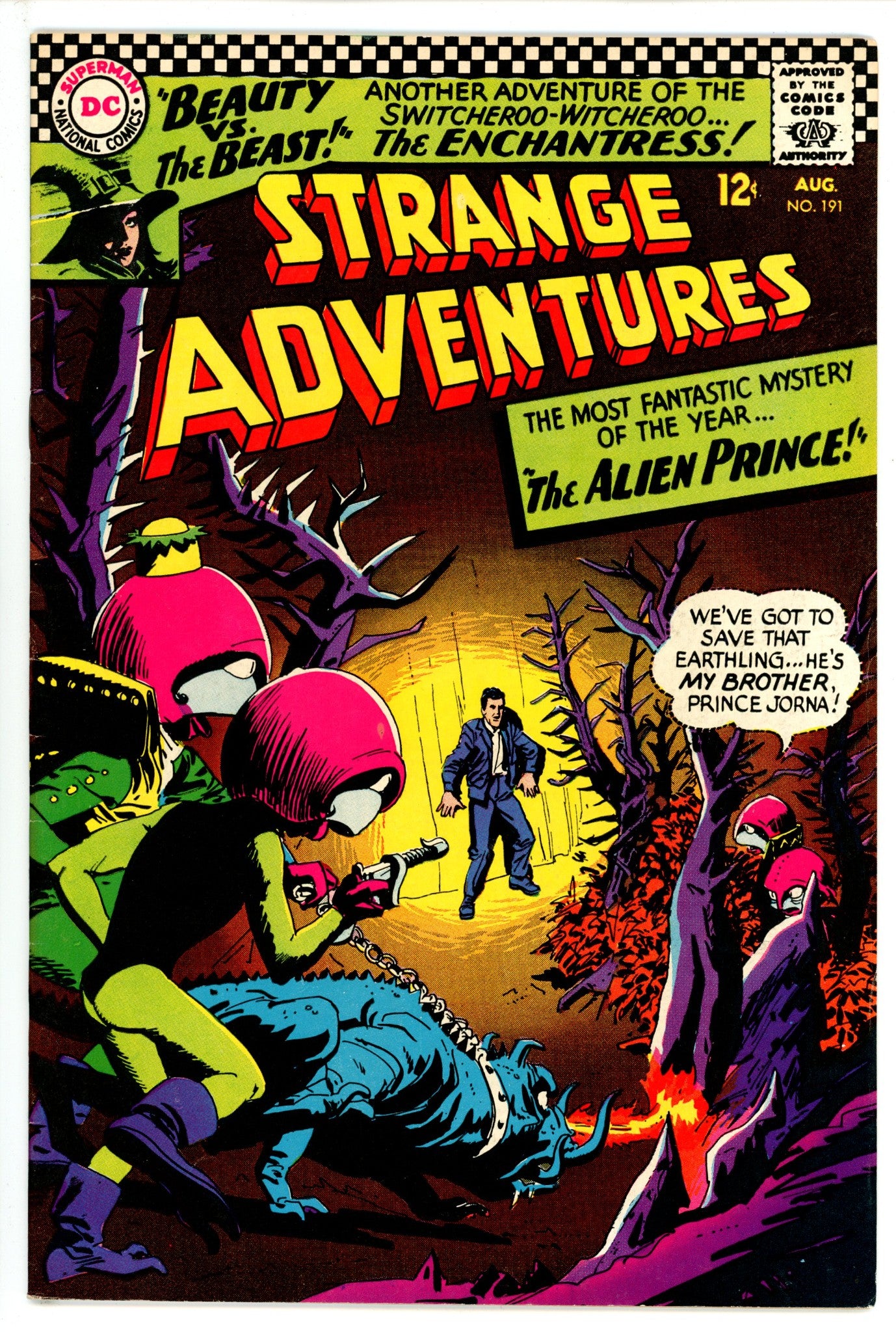 Strange Adventures Vol 1 191 VF- (7.5) (1966) 