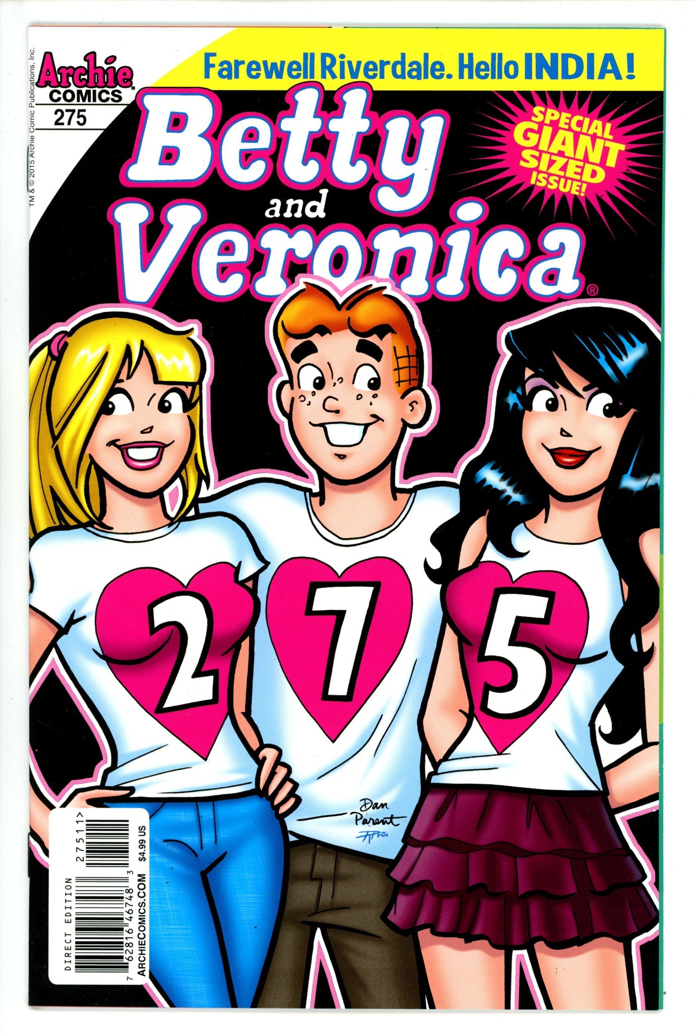 Betty and Veronica Vol 1 275 High Grade (2015) 