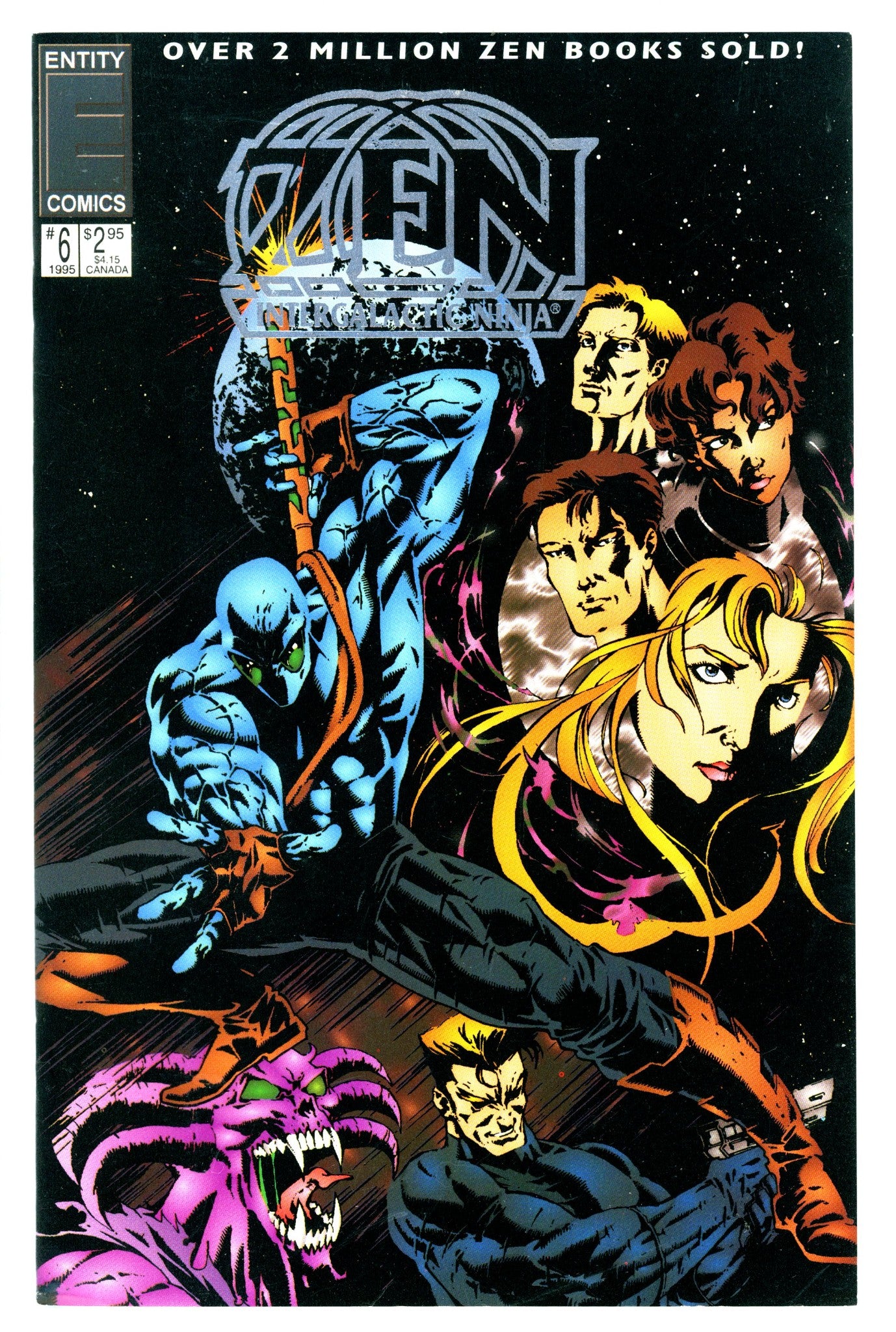 Zen Intergalactic Ninja: Color Vol 1 6 (1994)