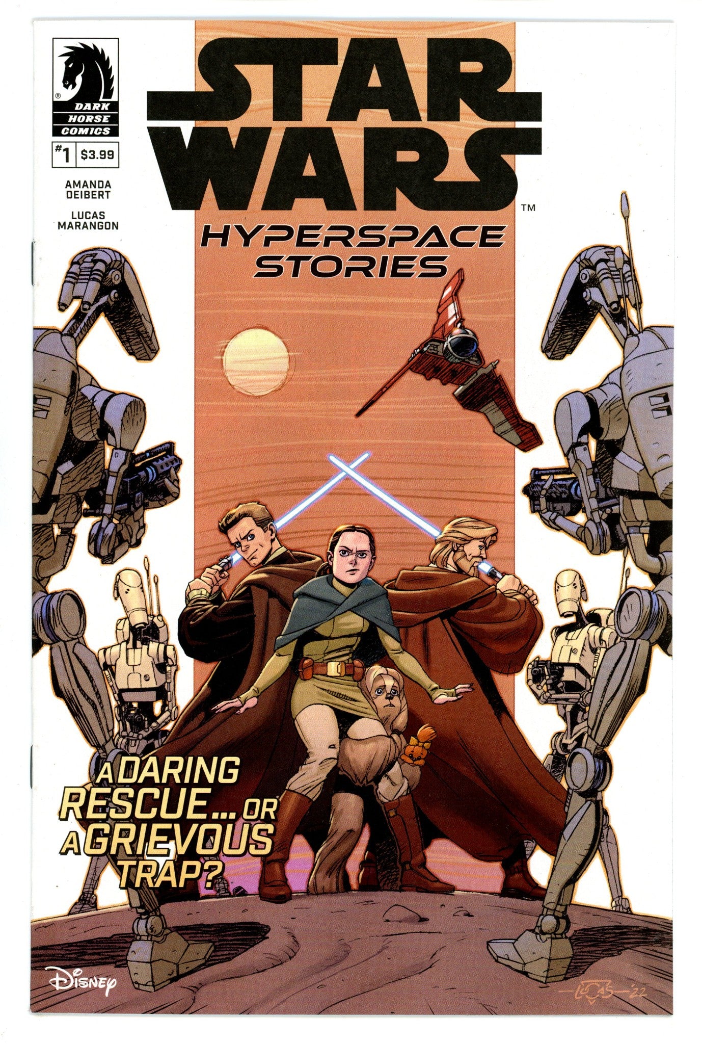 Star Wars Hyperspace Stories 1 High Grade (2022) 