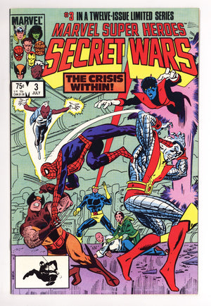 Marvel Super-Heroes Secret Wars 3 VF+ (8.5) (1984)