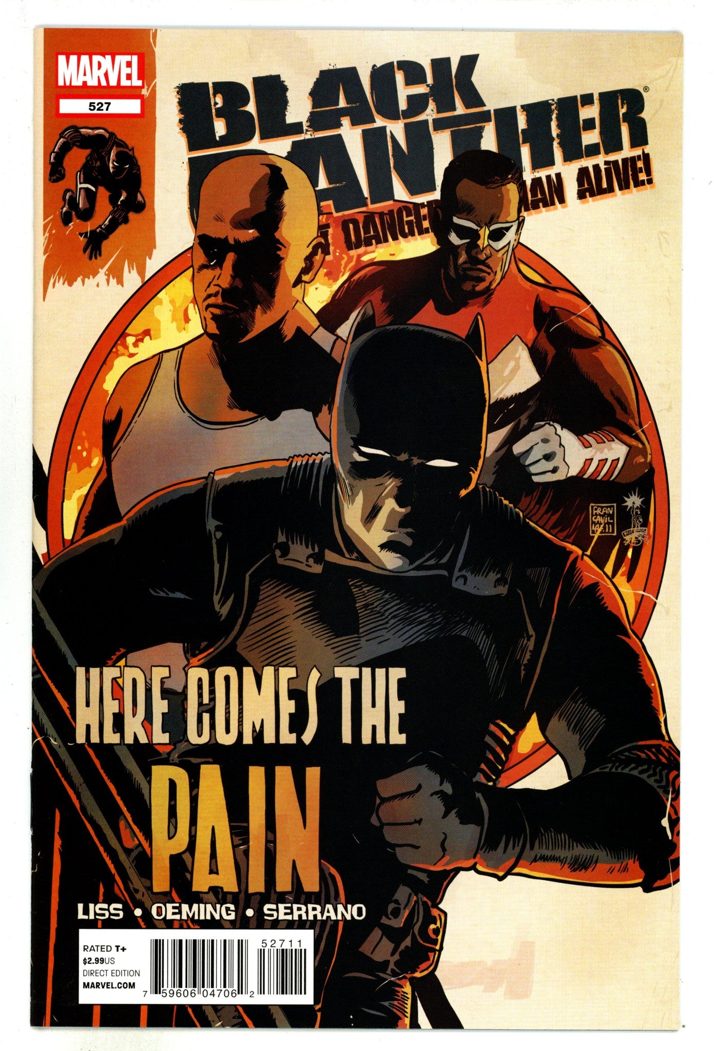 Black Panther: The Most Dangerous Man Alive 527 High Grade (2012) 