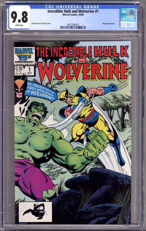 Incredible Hulk and Wolverine 1 CGC 9.8 (NM/M) (1986)