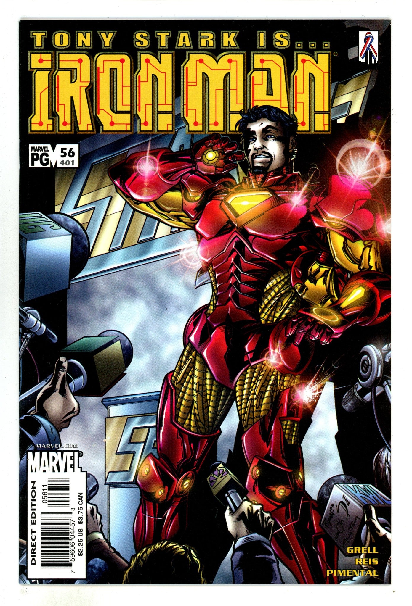 Iron Man Vol 3 56 (401) High Grade (2002) 