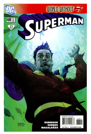 Superman Vol 1 688 High Grade (2009)