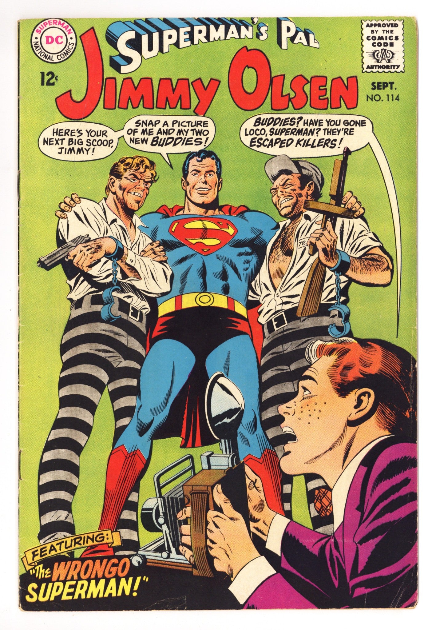 Superman's Pal, Jimmy Olsen   114  VG+ (4.5)   (1968)        