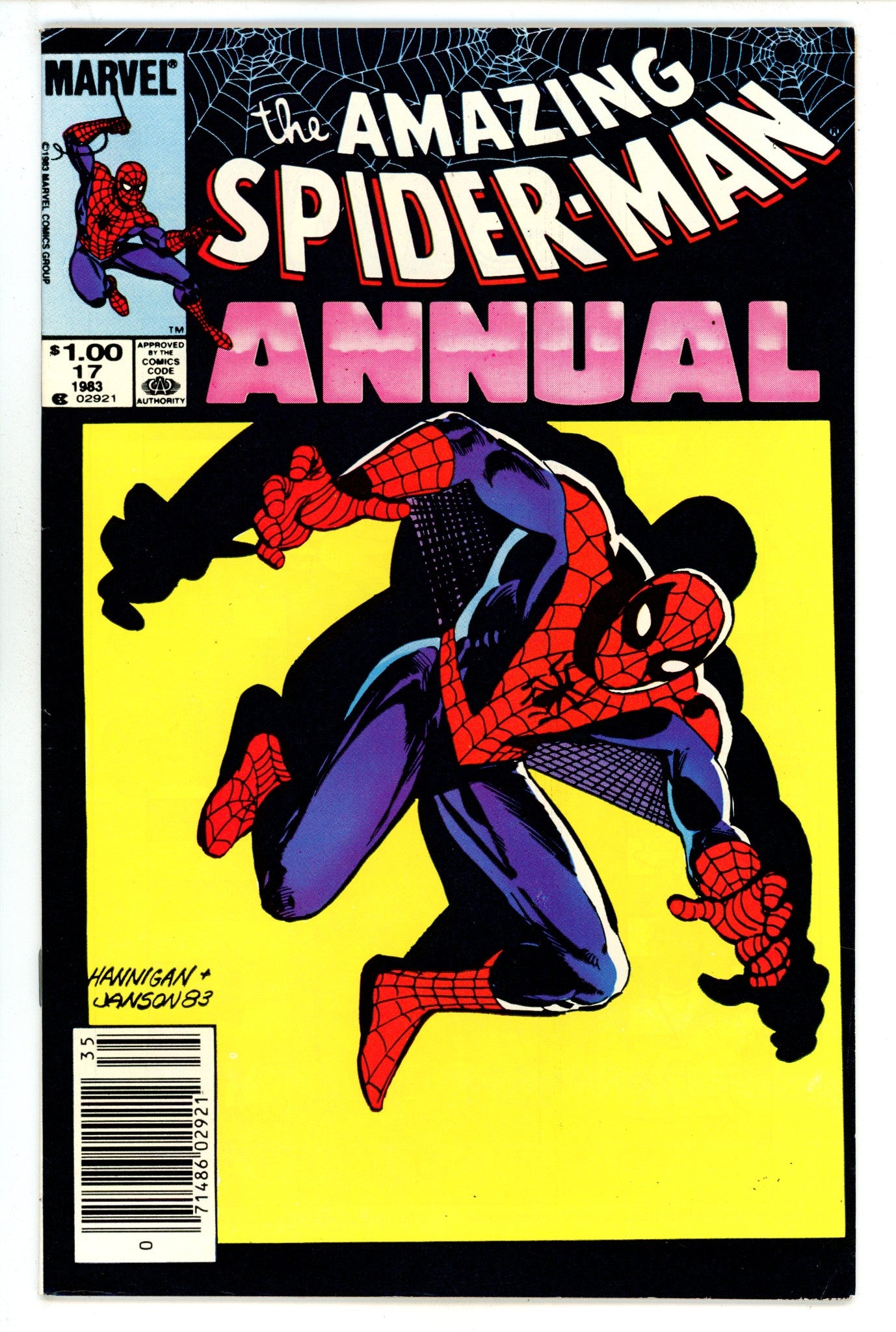 The Amazing Spider-Man Annual Vol 1 17 FN+ (6.5) (1983) Newsstand 