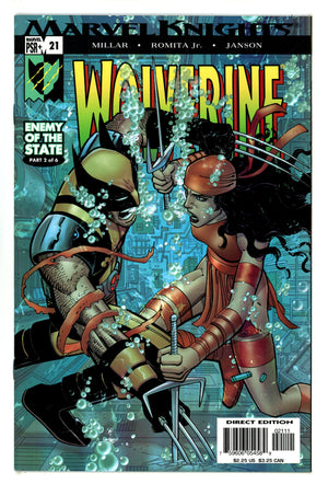 Wolverine Vol 3 21 High Grade (2004)