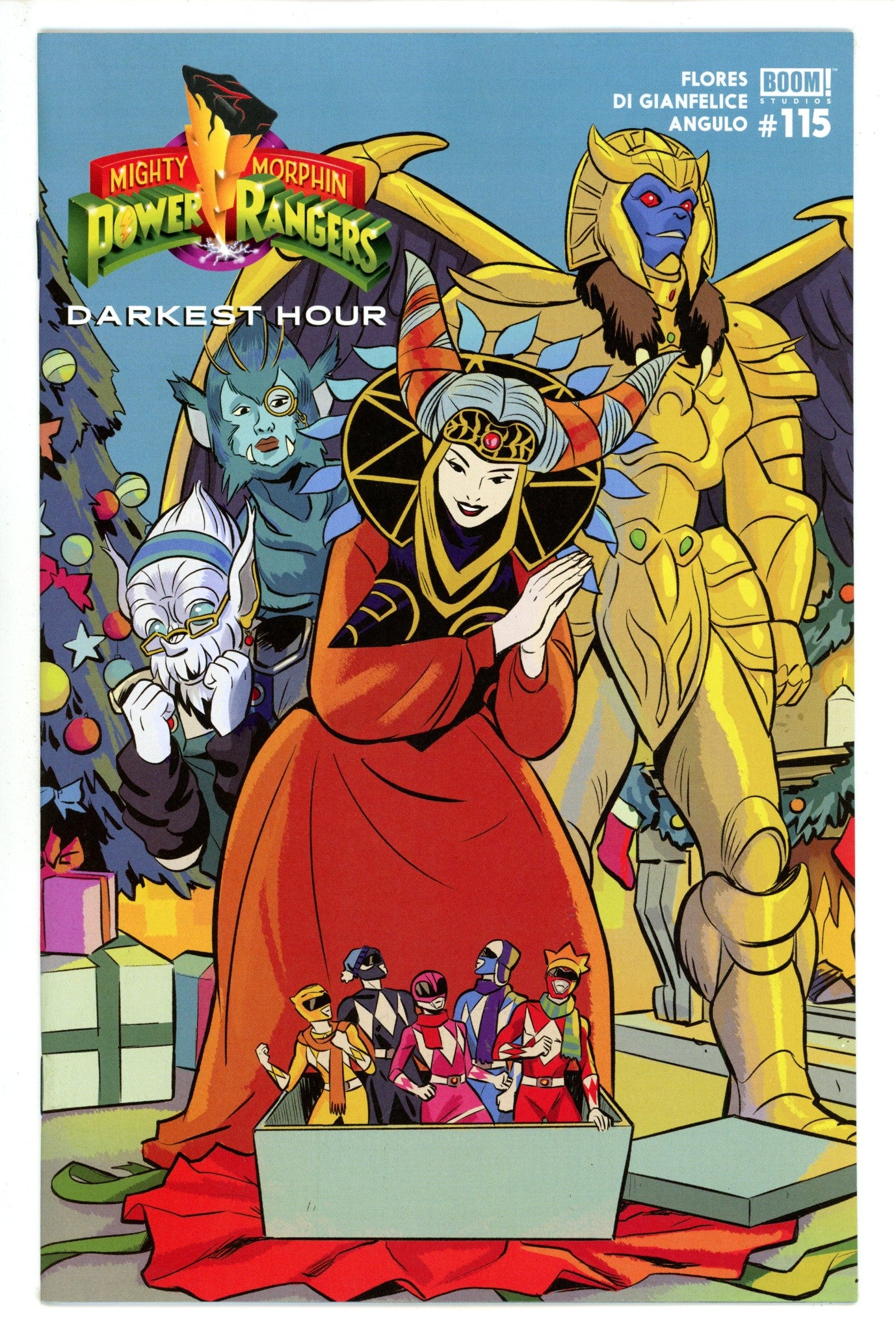 Mighty Morphin Power Rangers 115 Bustos Variant (2023)