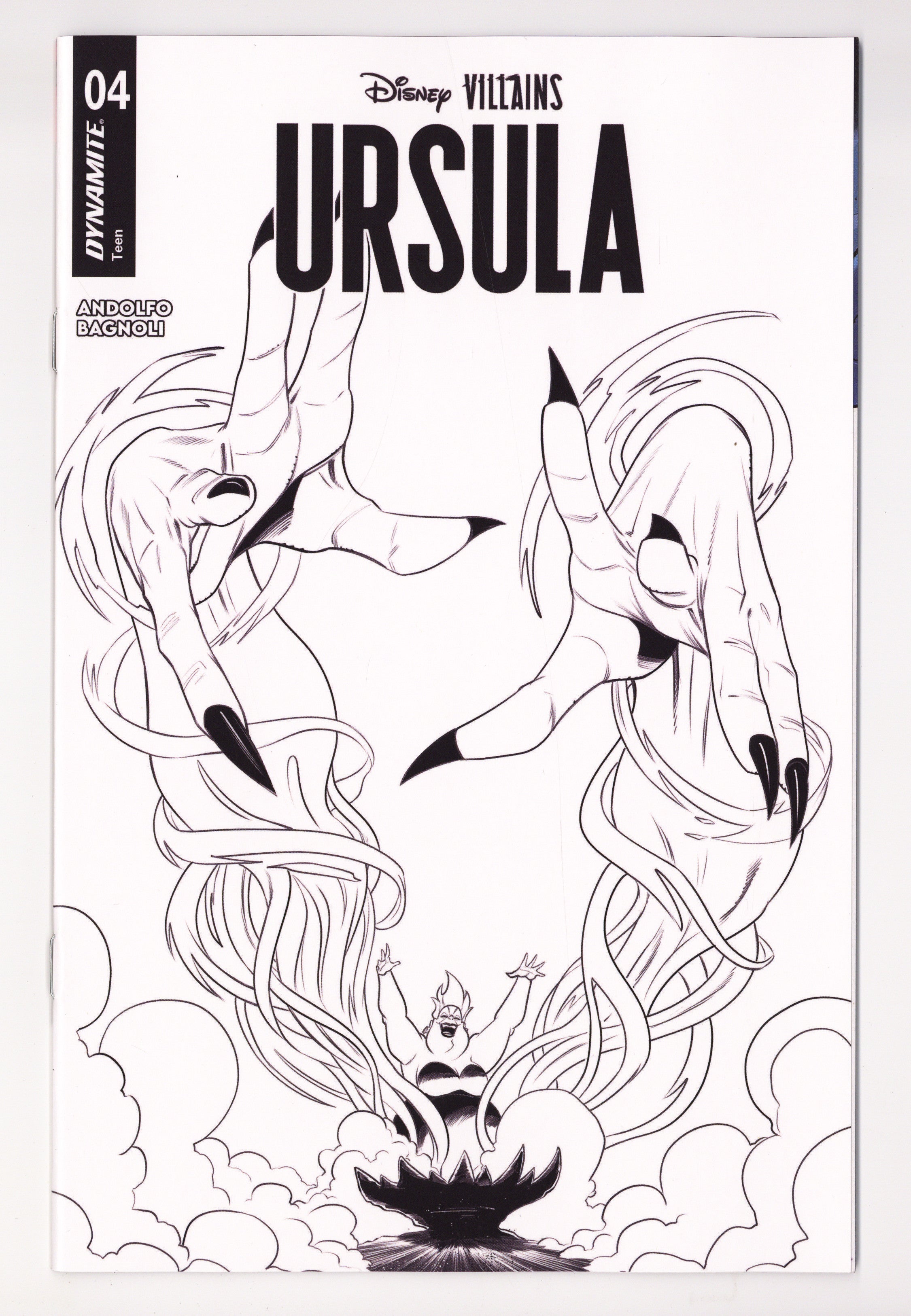 Disney Villains Ursula 4 Quinn B&W Incentive (2026)