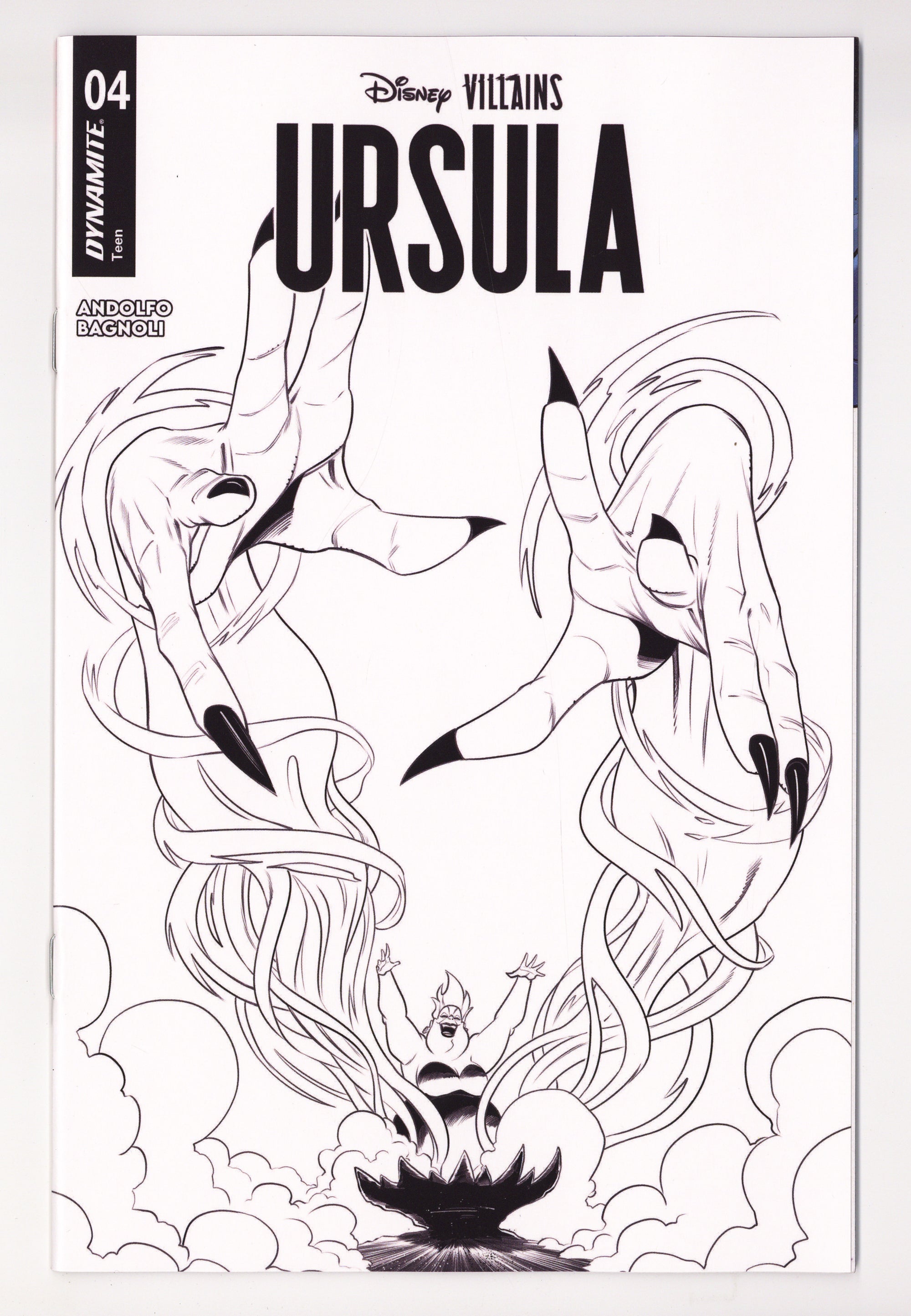 Disney Villains Ursula 4 Quinn B&W Incentive (2026)
