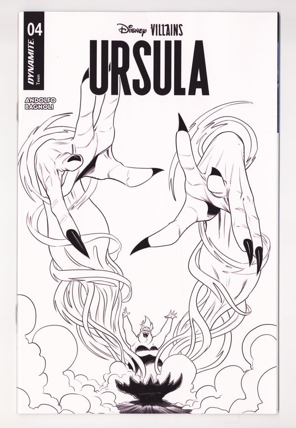 Disney Villains Ursula 4 Quinn B&W Incentive (2026)