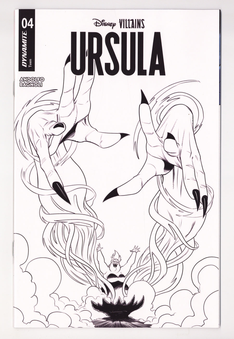 Disney Villains Ursula 4 Quinn B&W Incentive (2026)