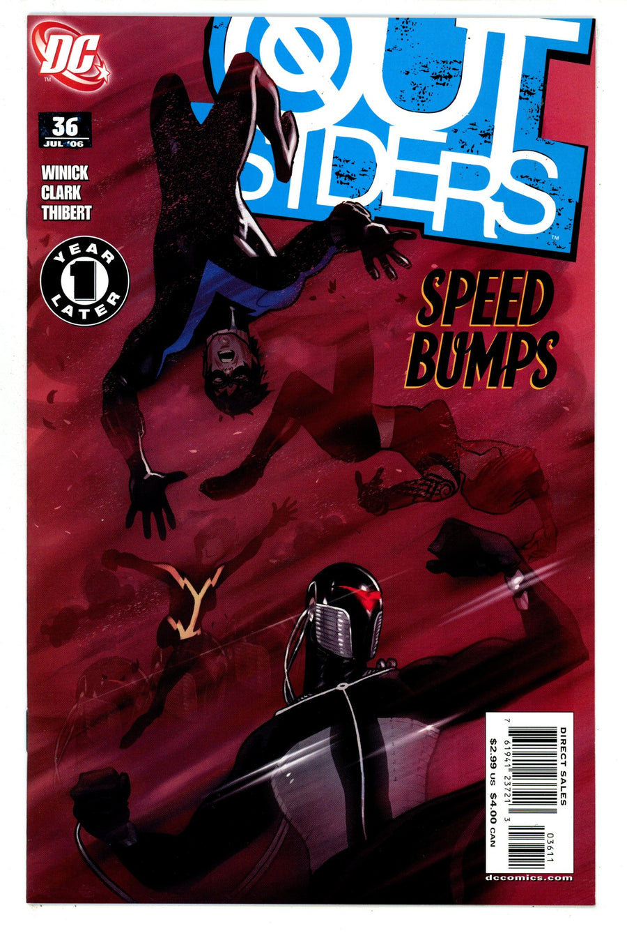 Outsiders Vol 3 36 High Grade (2006) 