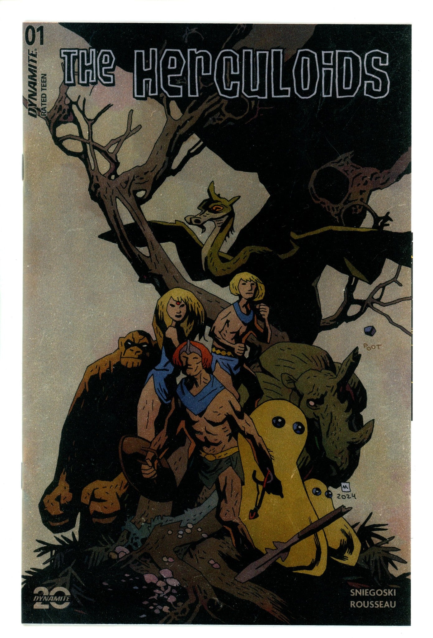 Herculoids 1 Mignola Foil Incentive Variant NM (2025)