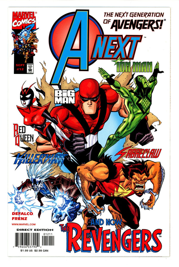 A-Next 12 VF/NM (9.0) (1999)