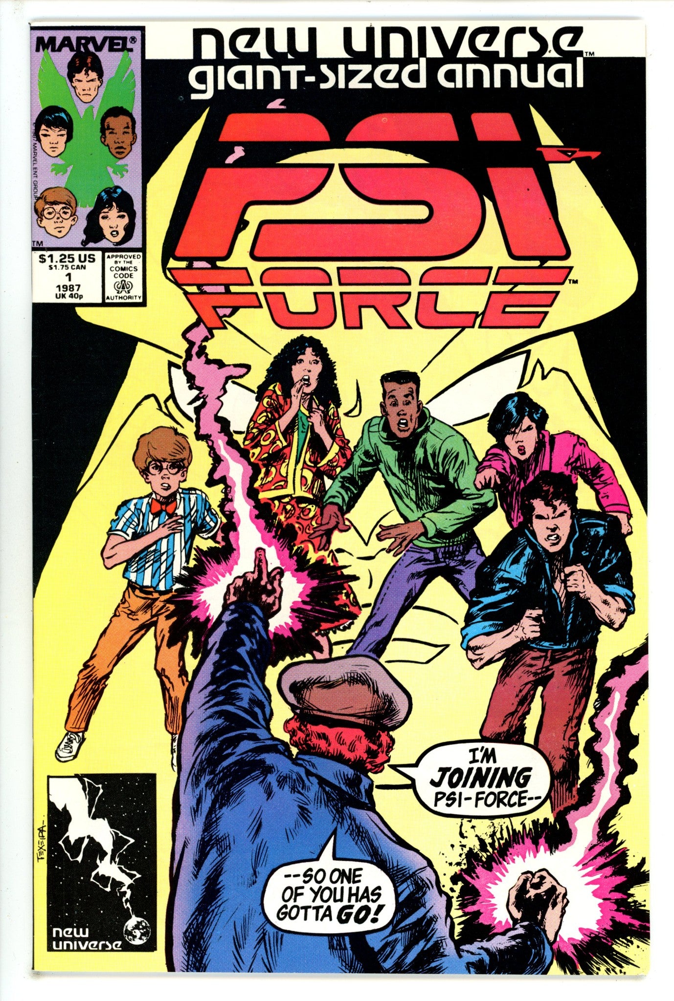 Psi-Force Annual 1 (1987)
