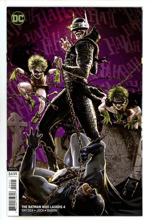 The Batman Who Laughs 4 High Grade (2019) Andrews Variant