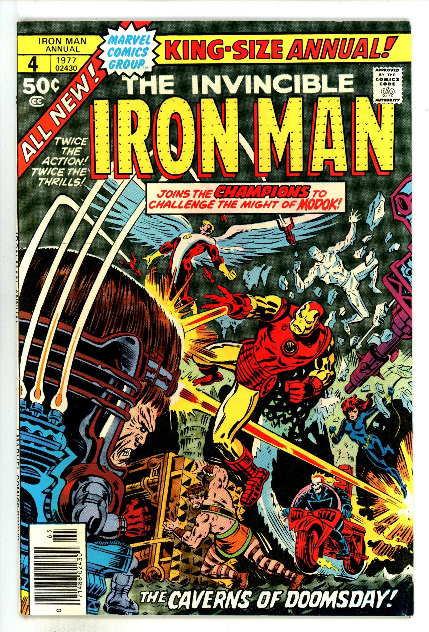Iron Man Annual Vol 1 4 VF (8.0) (1977) 