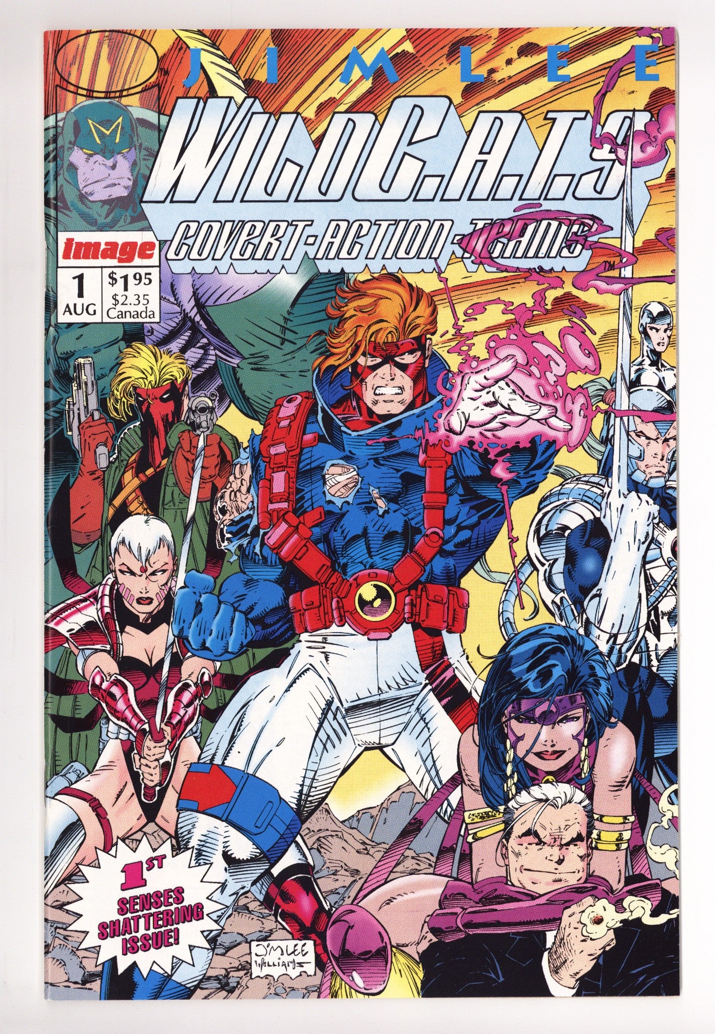 WildC.A.T.s: Covert Action Teams Vol 1 1 High Grade (1992) 