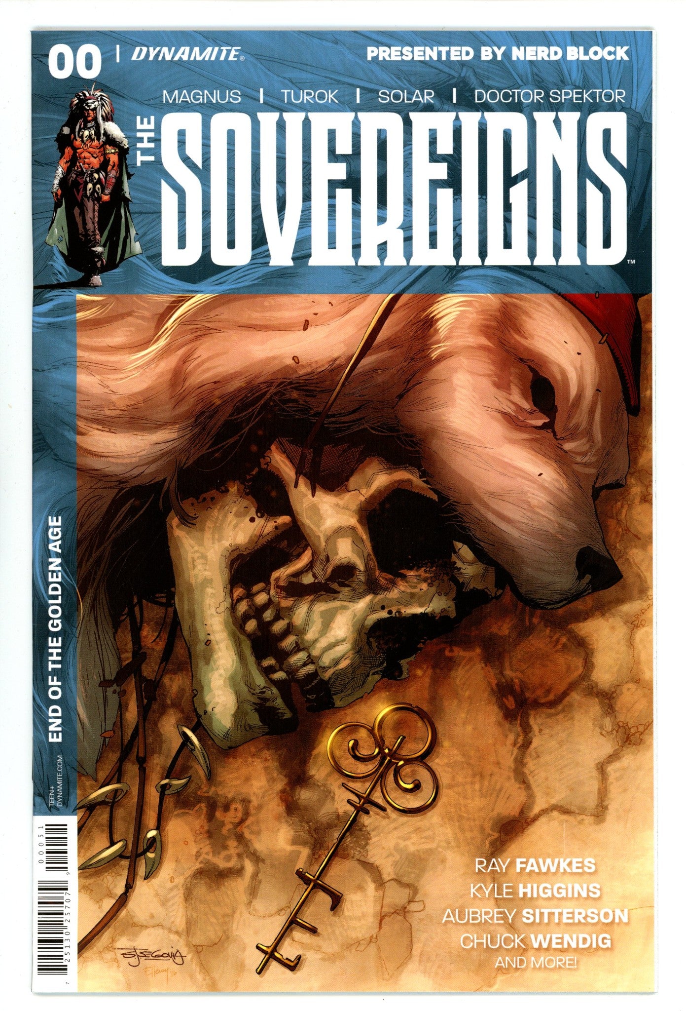 The Sovereigns 0 Mid Grade (2017) Segovia Nerd Block Exclusive Variant 