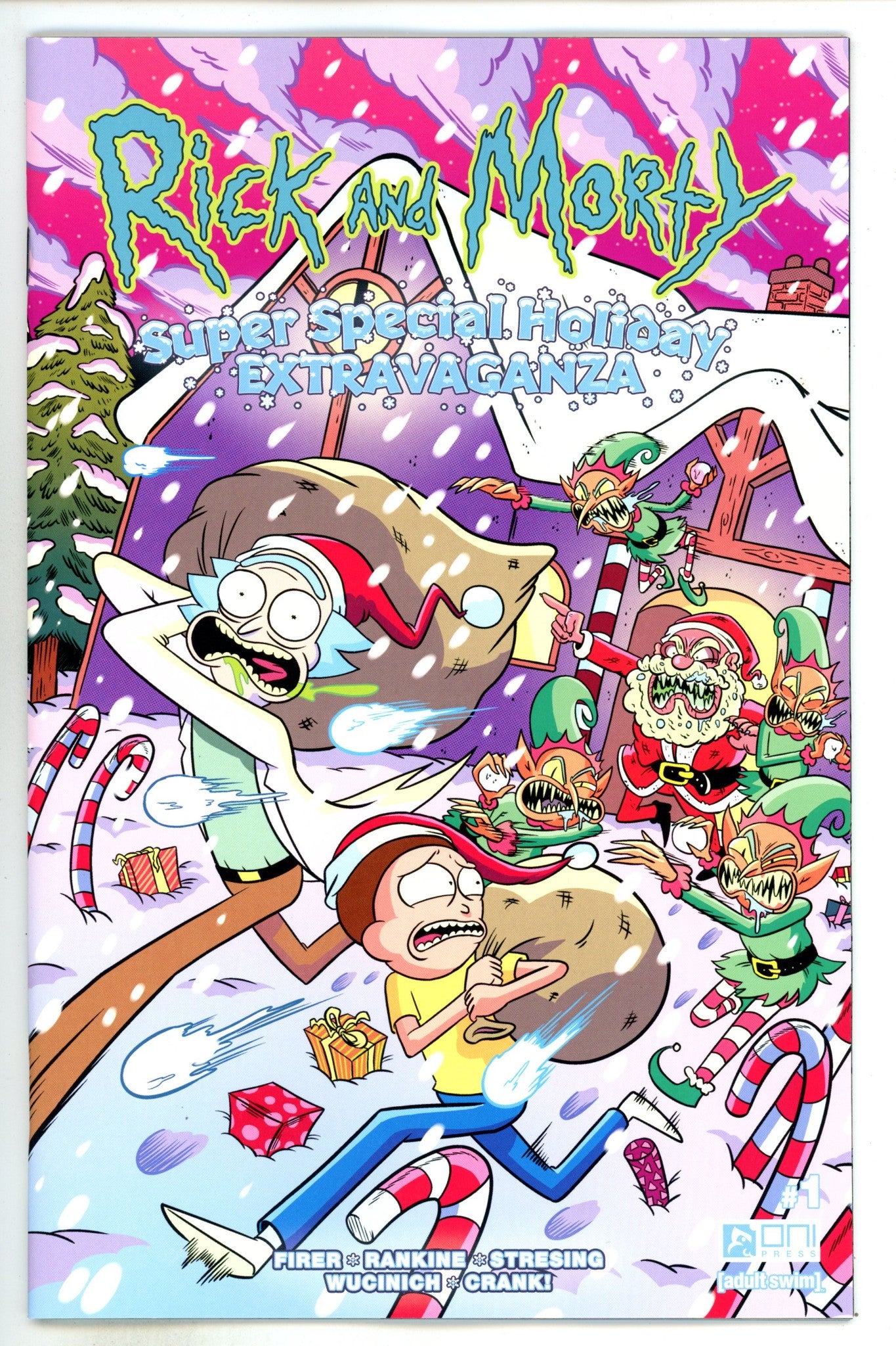 Rick And Morty Super Special Holiday Extravaganza 1 Ellerby Variant (2024)