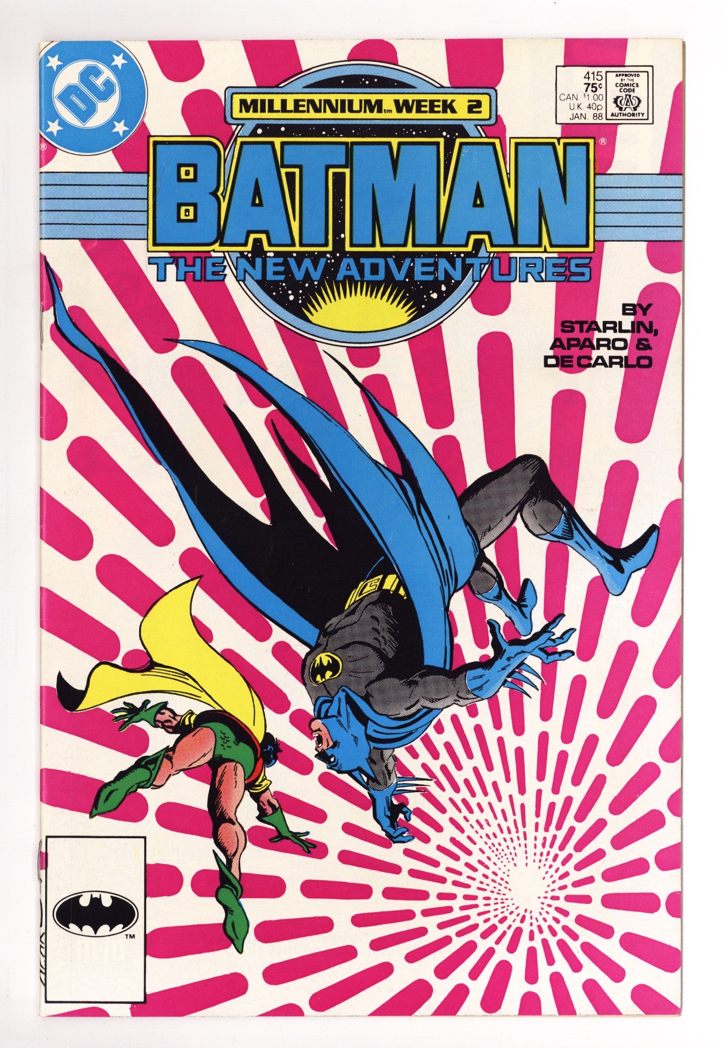 Batman Vol 1 415 Mid Grade (1988) 