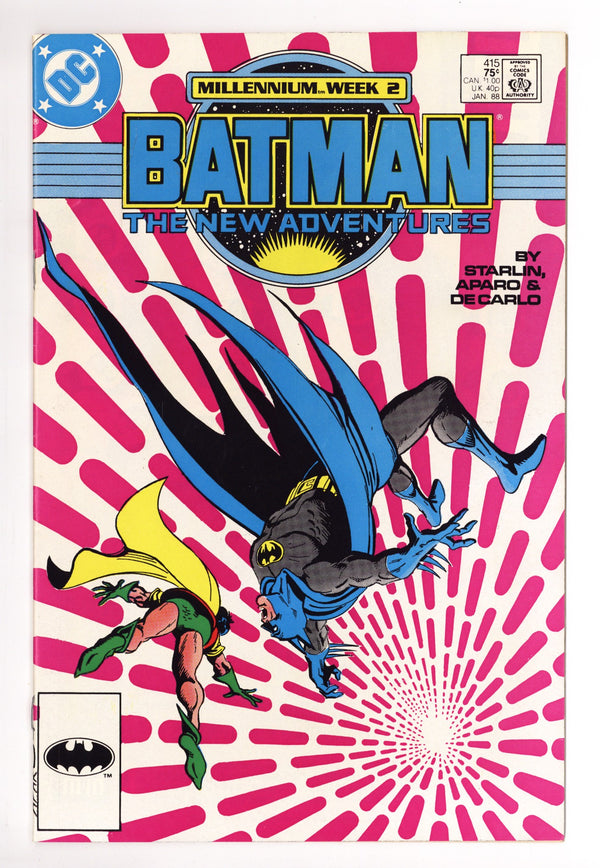 Batman Vol 1 415 Mid Grade (1988)