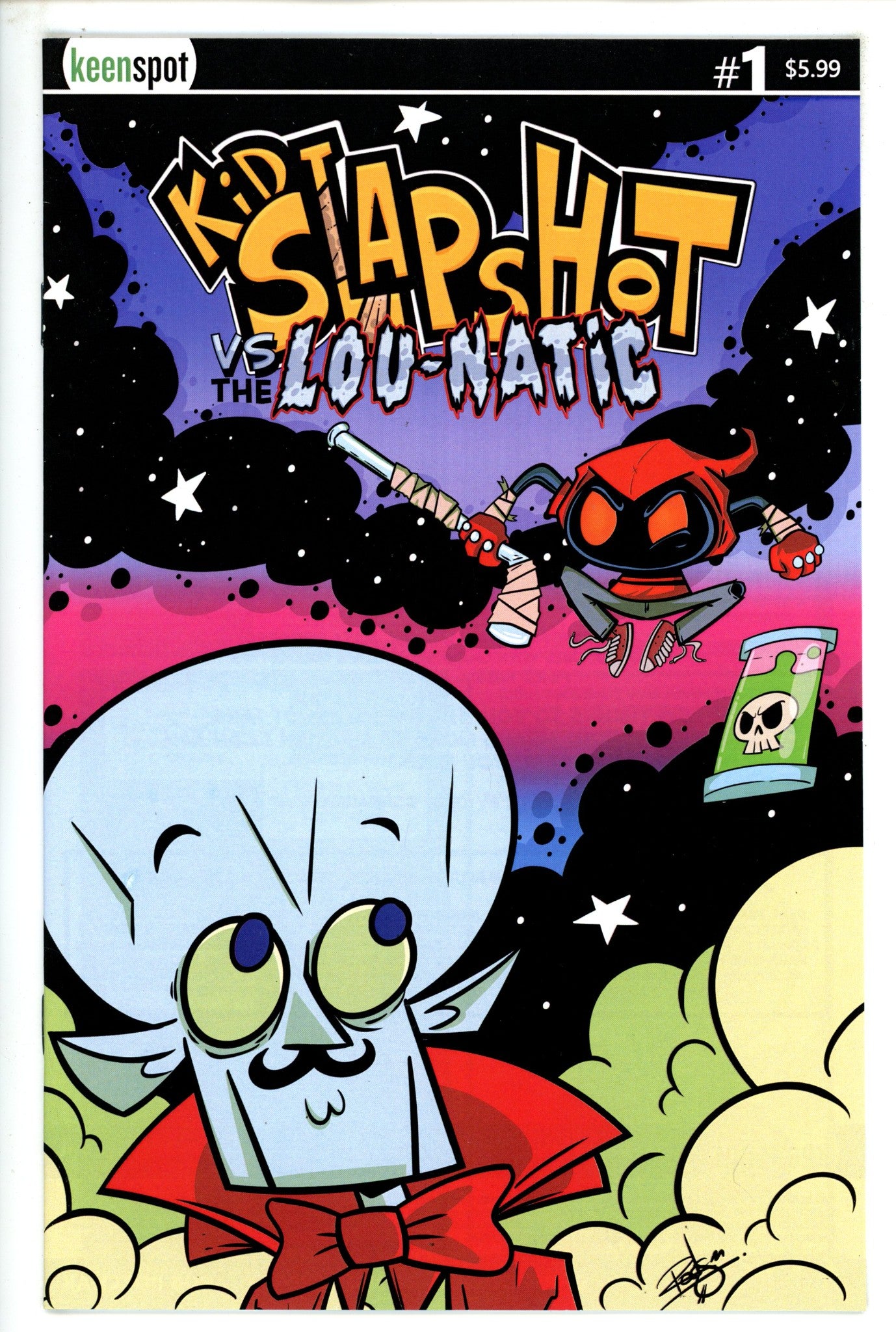 Kid Slapshot Vs Lou Natic 1 Variant (2023)