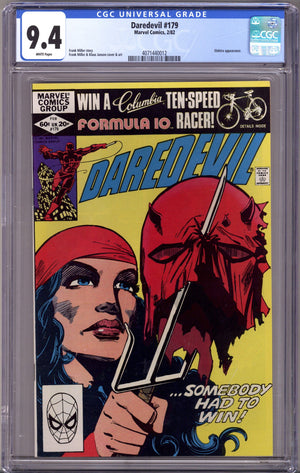 Daredevil Vol 1 179 CGC 9.4 (NM)   (1982)
