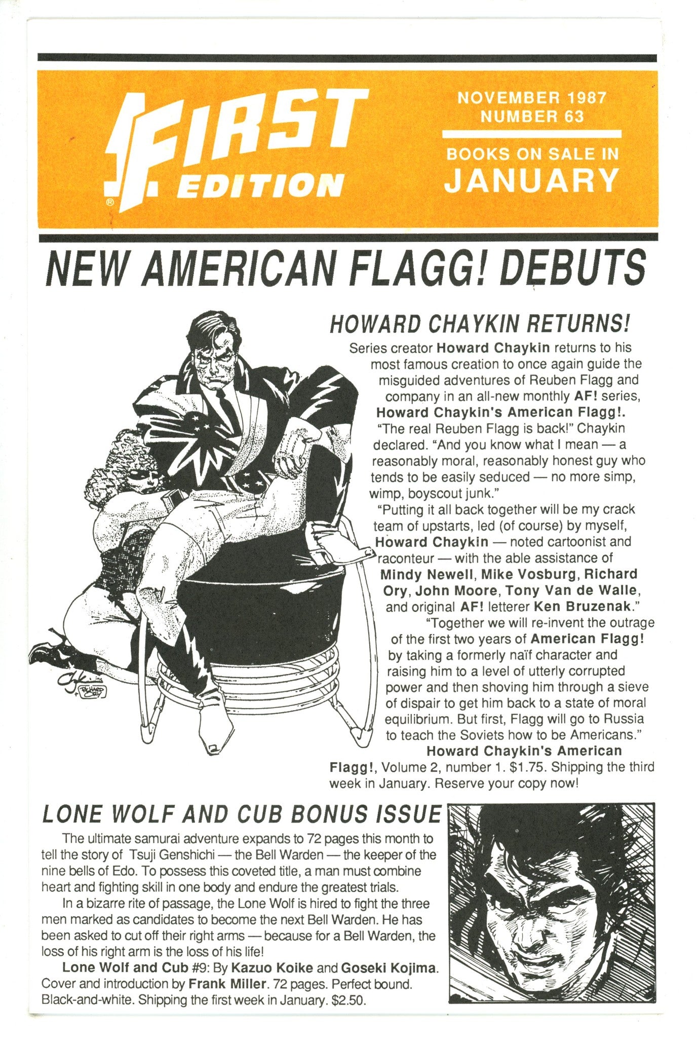 First Edition 63 (1987)