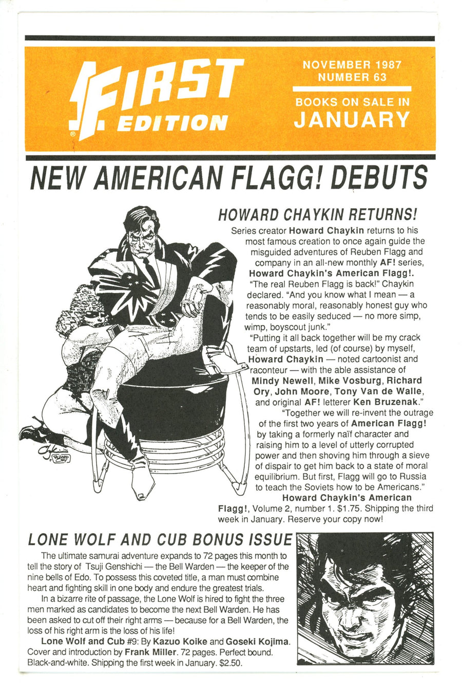 First Edition 63 (1987)