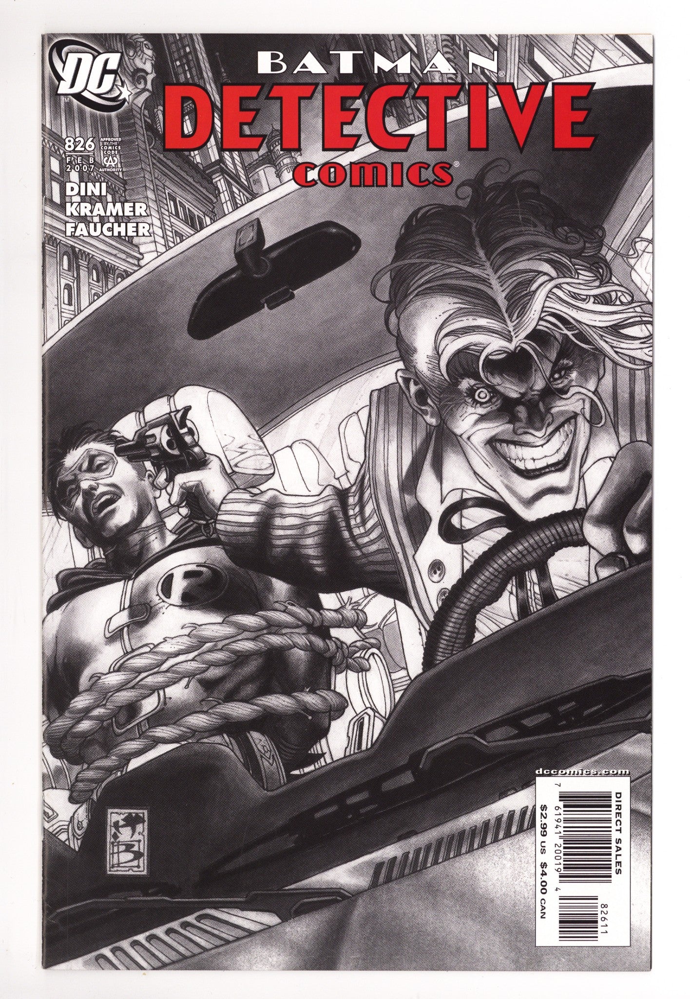 Detective Comics Vol 1 826 Mid Grade (2007) 