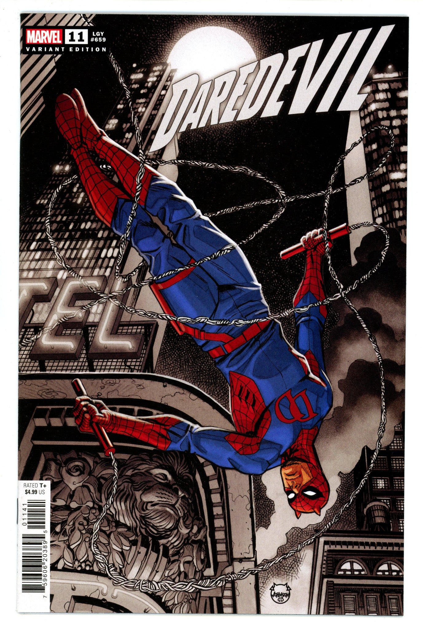 Daredevil Vol 7 11 (659) High Grade (2023) Johnson Variant 