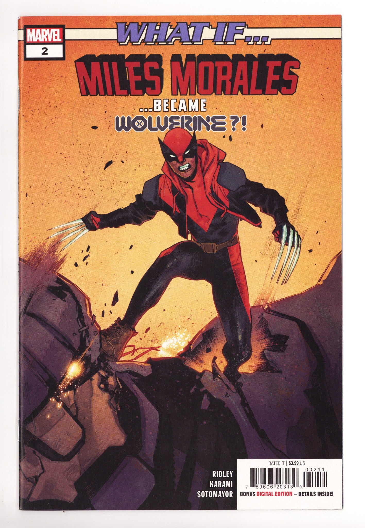 What If...? Miles Morales Vol 1 2  High Grade   (2022)        