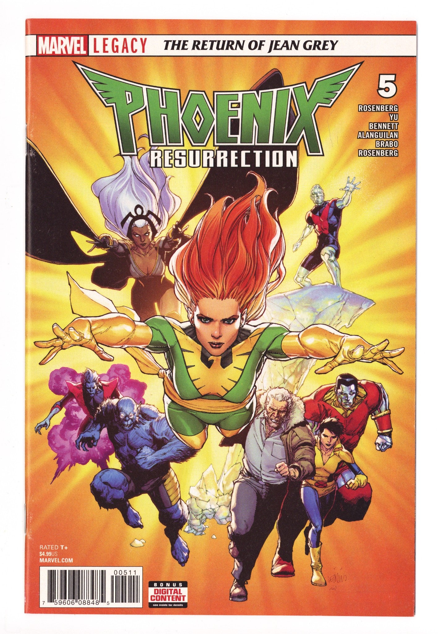 Phoenix Resurrection: The Return of Jean Grey 5 High Grade (2018) 