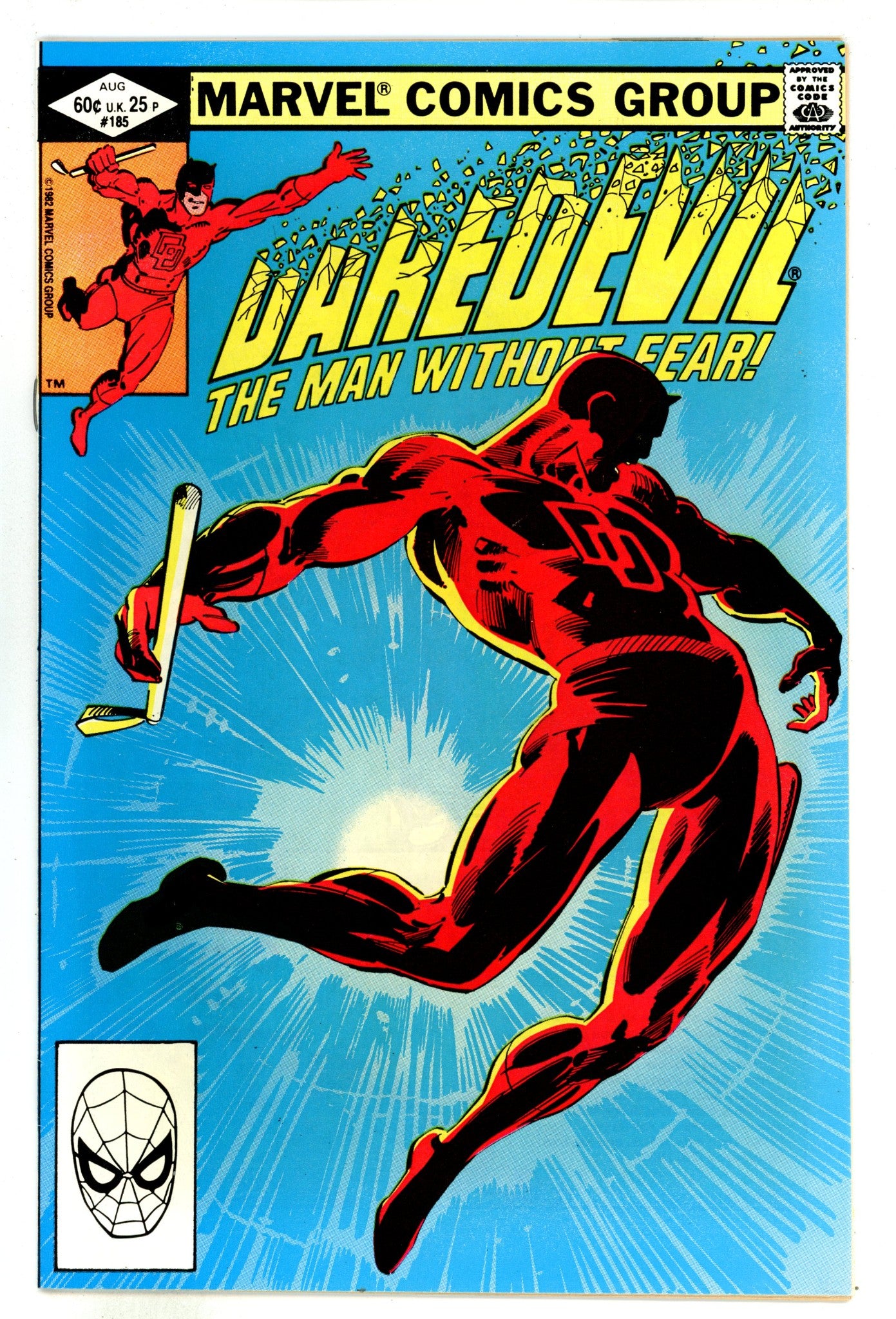 Daredevil Vol 1 185 High Grade (1982) 
