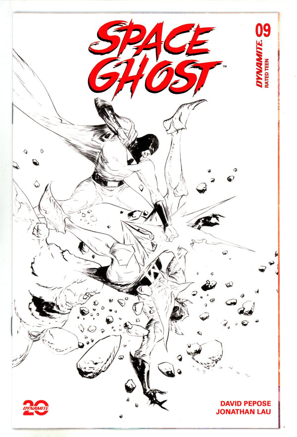 Space Ghost 9 Lee B&W Incentive Variant VF/NM (2025)