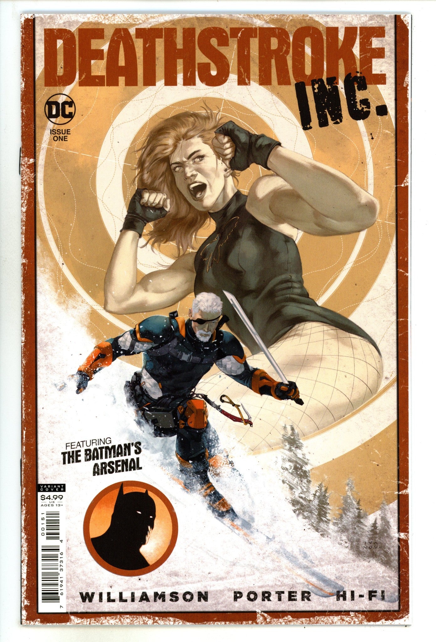 Deathstroke Inc. 1 High Grade (2021) Ivanov Incentive Variant 