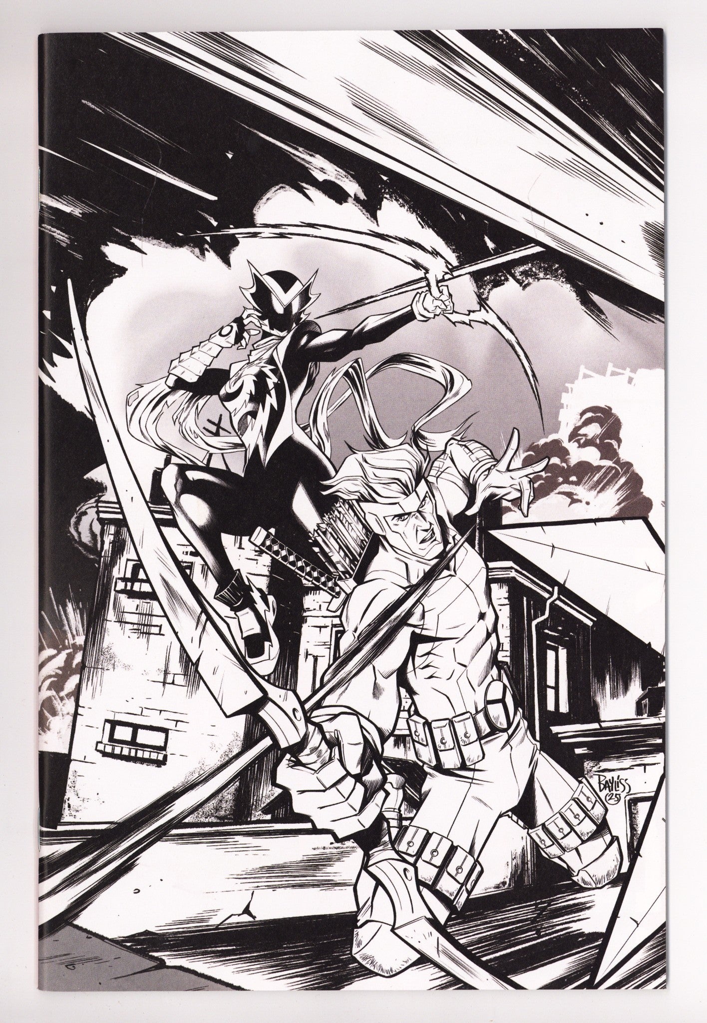 Inferno Girl Red Book Two 1 Bayliss B&W Variant (2025)