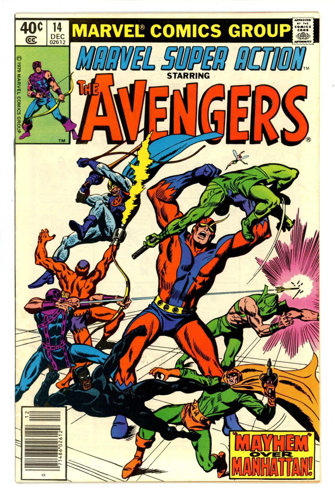 Marvel Super Action Vol 2 14 Mid Grade (1979) Newsstand 