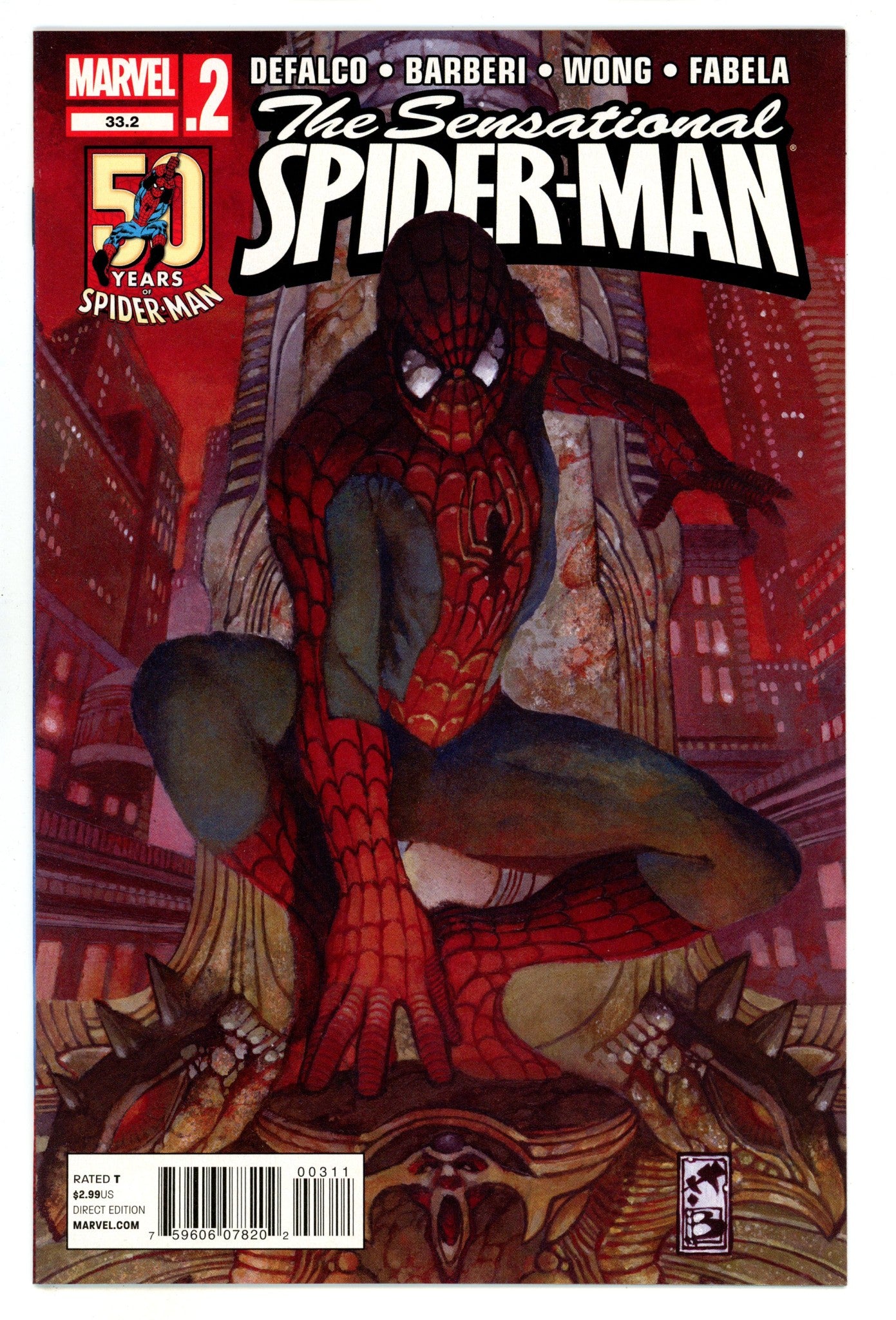 Sensational Spider-Man Vol 1 33.2  High Grade  (2012)  