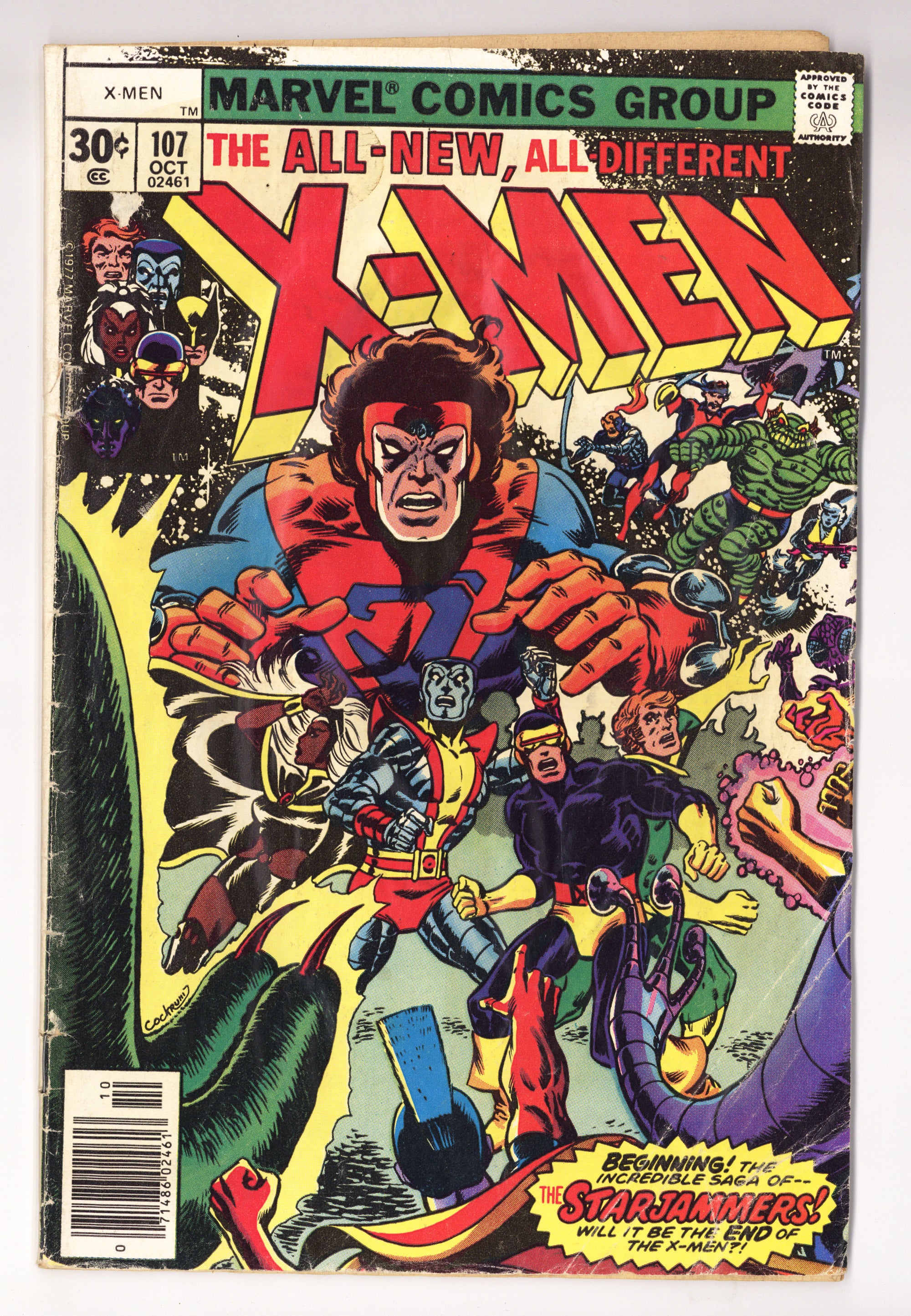 The X-Men Vol 1 107  GD (2.0)   (1977)        
