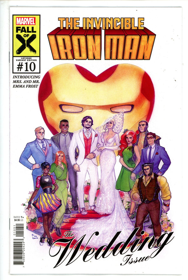 Invincible Iron Man Vol 4 10 Hetrick Homage Variant (2023)